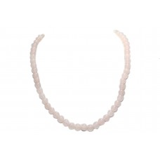 Necklace Strand String Womens Beaded Women Jewelry Rose Quartz Stone Beads B108